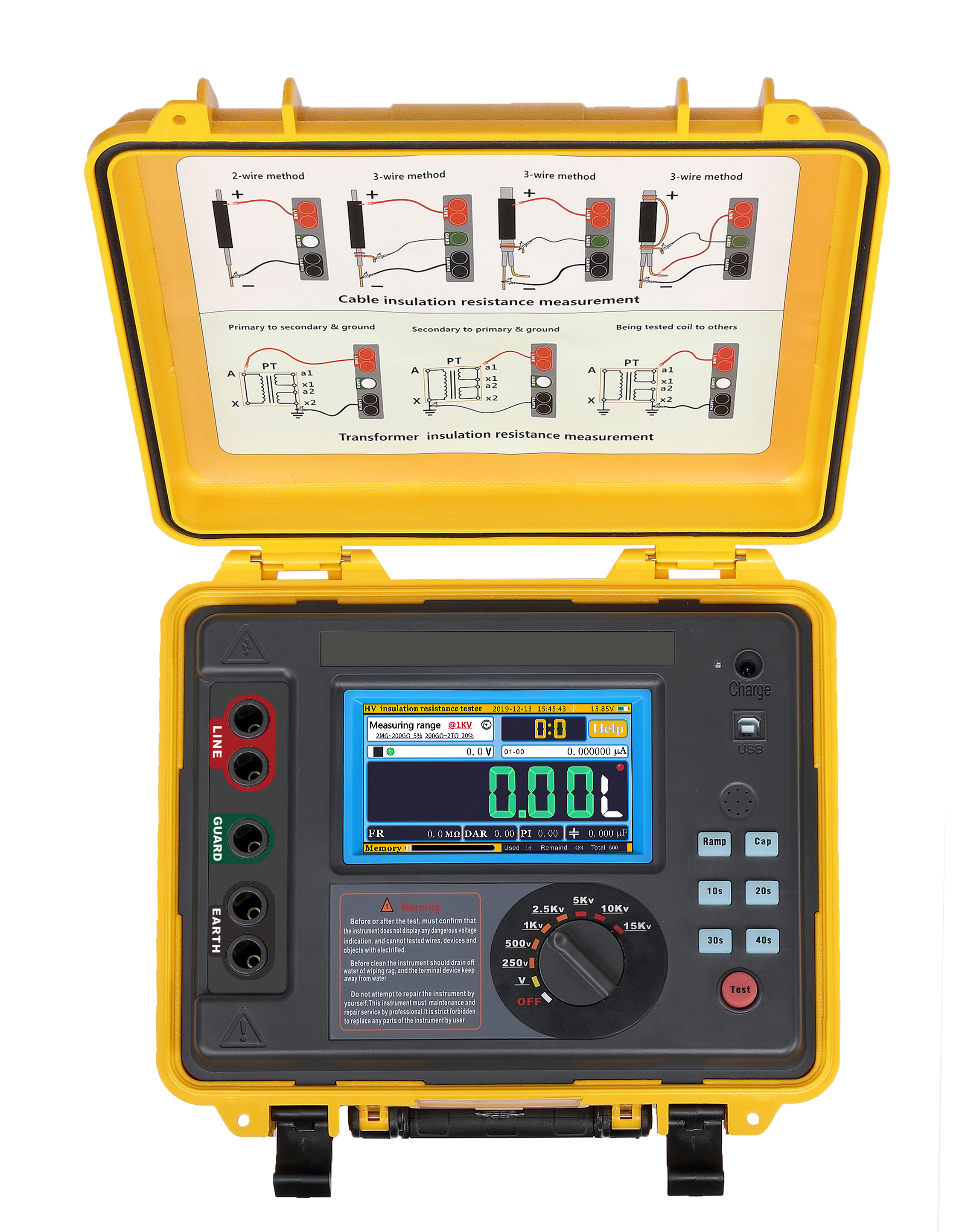 高压绝缘电阻测试仪 ms3520/c - 东莞市麦仪龙电子科技有限公司